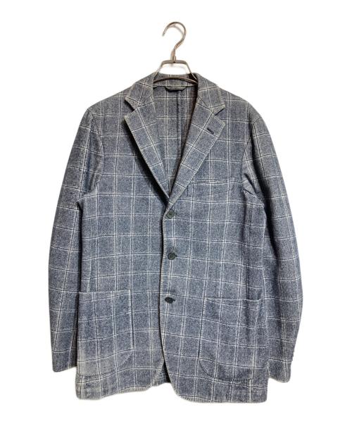 Belvest（ベルヴェスト）Belvest (ベルヴェスト) テーラードジャケット グレー サイズ:46の古着・服飾アイテム