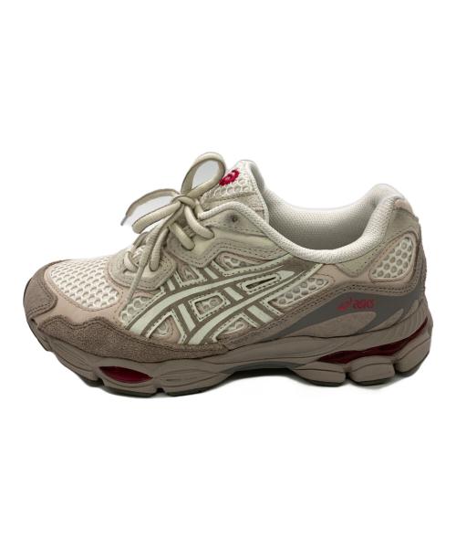 asics（アシックス）asics (アシックス) GEL-NYC Cream/Moonrock グレー サイズ:US5 1/2の古着・服飾アイテム
