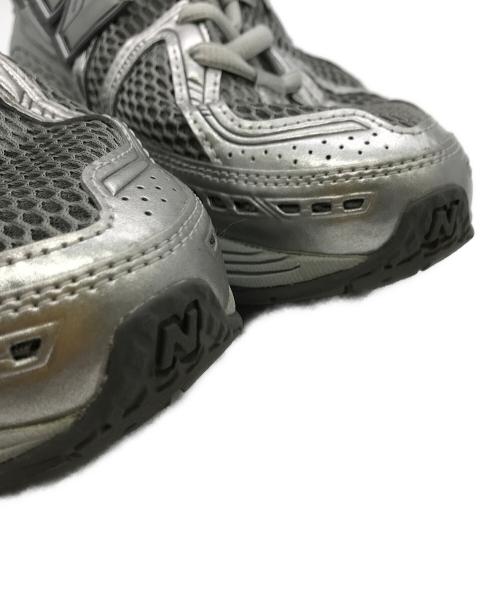 NEW BALANCE（ニューバランス）NEW BALANCE (ニューバランス) ローカットスニーカー シルバー サイズ:US9.5の古着・服飾アイテム
