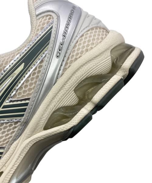 asics（アシックス）asics (アシックス) GEL-KAYANO 14　Birch/Dark Pewter アイボリー サイズ: US9 1/2(27.5)の古着・服飾アイテム