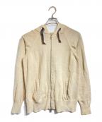 UNDERCOVERアンダーカバー）の古着「ニットパーカー」｜ベージュ