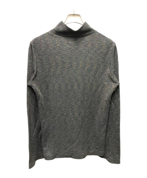 BED J.W. FORD（ベッドフォード）BED J.W. FORD (ベッドフォード) Gritter Turtleneck ラメカットソー グレー サイズ:1の古着・服飾アイテム
