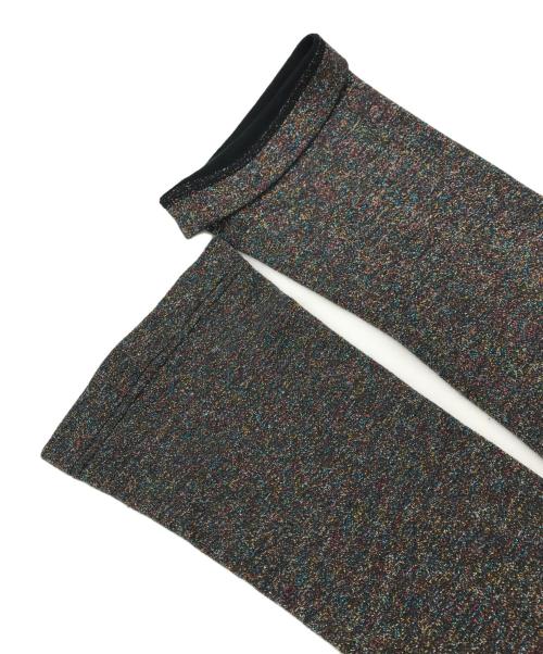 BED J.W. FORD（ベッドフォード）BED J.W. FORD (ベッドフォード) Gritter Turtleneck ラメカットソー グレー サイズ:1の古着・服飾アイテム