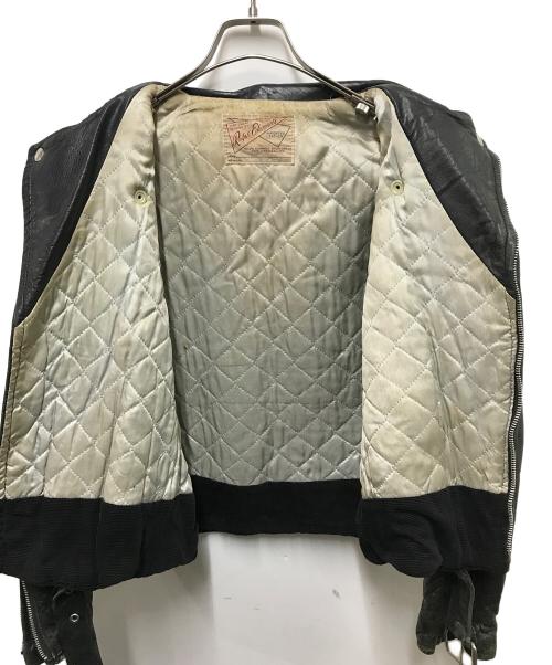 RALPH EDWARDS（ラルフエドワーズ）RALPH EDWARDS (ラルフエドワーズ) ライダースジャケット ブラック サイズ:不明の古着・服飾アイテム