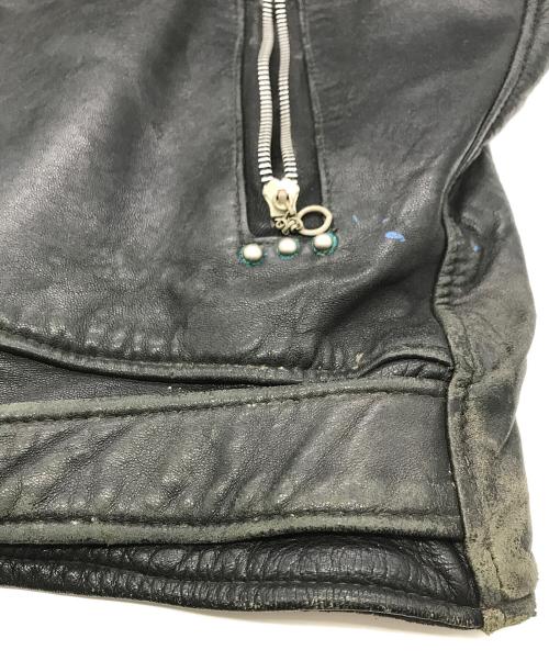 RALPH EDWARDS（ラルフエドワーズ）RALPH EDWARDS (ラルフエドワーズ) ライダースジャケット ブラック サイズ:不明の古着・服飾アイテム