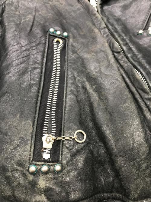 RALPH EDWARDS（ラルフエドワーズ）RALPH EDWARDS (ラルフエドワーズ) ライダースジャケット ブラック サイズ:不明の古着・服飾アイテム