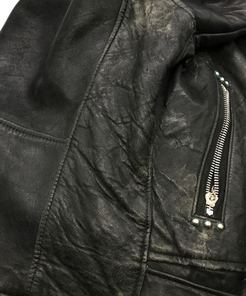 RALPH EDWARDS（ラルフエドワーズ）RALPH EDWARDS (ラルフエドワーズ) ライダースジャケット ブラック サイズ:不明の古着・服飾アイテム