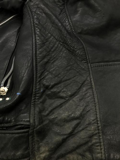 RALPH EDWARDS（ラルフエドワーズ）RALPH EDWARDS (ラルフエドワーズ) ライダースジャケット ブラック サイズ:不明の古着・服飾アイテム