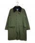 Barbour（バブアー）の古着「WATERPROOF SLIM BURGHLEY JACKET」｜オリーブ