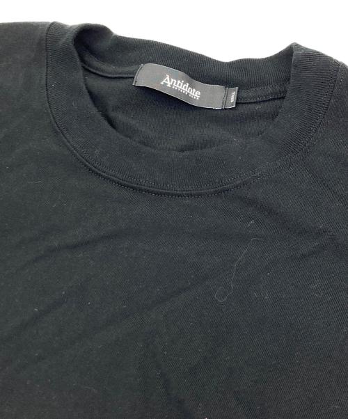 ANTIDOTE BUYERS CLUB（アンチドートバイヤーズクラブ）ANTIDOTE BUYERS CLUB (アンチドートバイヤーズクラブ) Over Sized Logo S/S Tee ブラック サイズ:Sの古着・服飾アイテム