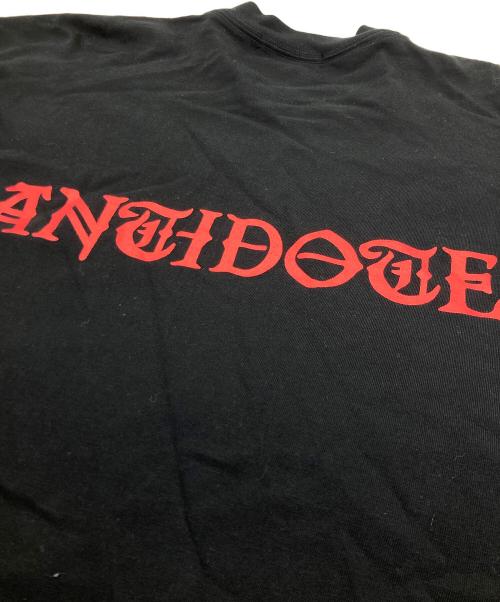 ANTIDOTE BUYERS CLUB（アンチドートバイヤーズクラブ）ANTIDOTE BUYERS CLUB (アンチドートバイヤーズクラブ) Over Sized Logo S/S Tee ブラック サイズ:Sの古着・服飾アイテム