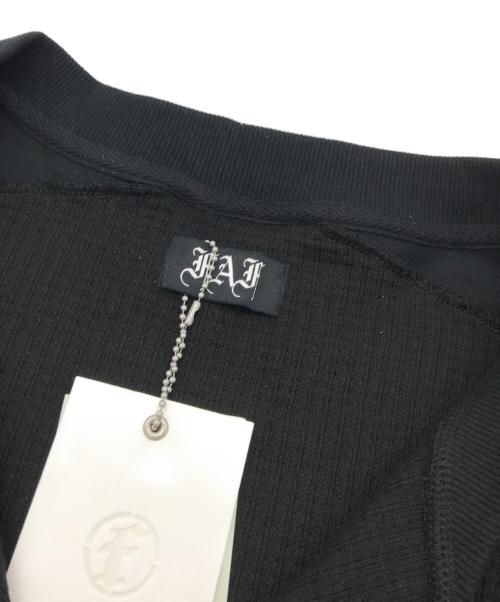 FAF（エフエーエフ）FAF (エフエーエフ) サーマルカットソー ブラック サイズ:2の古着・服飾アイテム