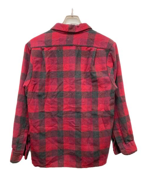 PENDLETON（ペンドルトン）PENDLETON (ペンドルトン) 60Sウールボードシャツ レッド サイズ:XLの古着・服飾アイテム