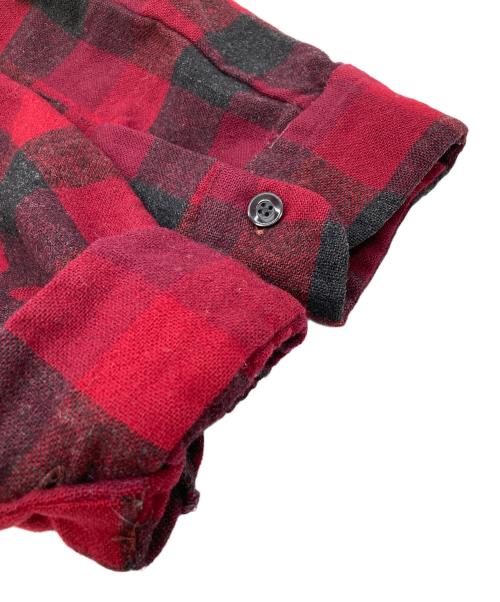 PENDLETON（ペンドルトン）PENDLETON (ペンドルトン) 60Sウールボードシャツ レッド サイズ:XLの古着・服飾アイテム
