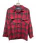 PENDLETON（ペンドルトン）の古着「60Sウールボードシャツ」｜レッド