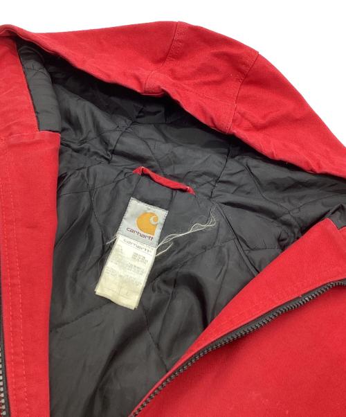 CarHartt（カーハート）CarHartt (カーハート) ダックアクティブジャケット レッド サイズ:Lの古着・服飾アイテム