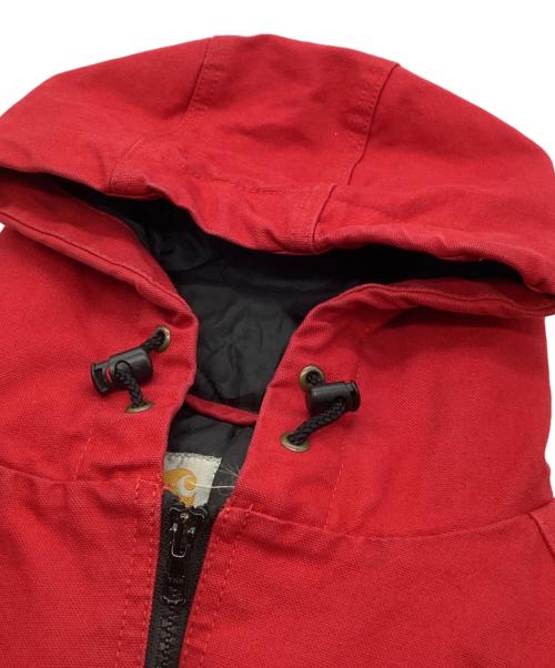 CarHartt（カーハート）CarHartt (カーハート) ダックアクティブジャケット レッド サイズ:Lの古着・服飾アイテム