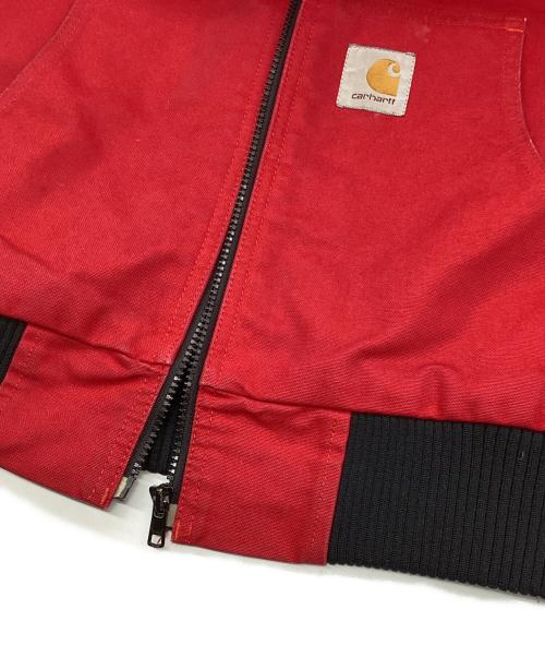 CarHartt（カーハート）CarHartt (カーハート) ダックアクティブジャケット レッド サイズ:Lの古着・服飾アイテム