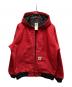 CarHartt（カーハート）の古着「ダックアクティブジャケット」｜レッド