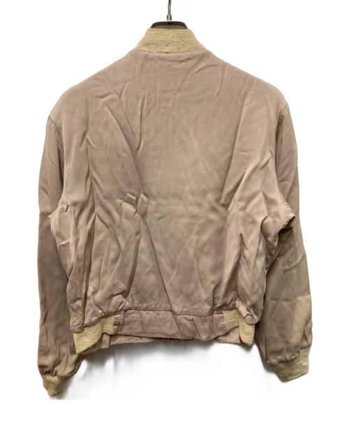 HERCULES（ヘラクレス）HERCULES (ヘラクレス) 50-60Sレーヨンギャバジャケット ベージュ サイズ:-の古着・服飾アイテム