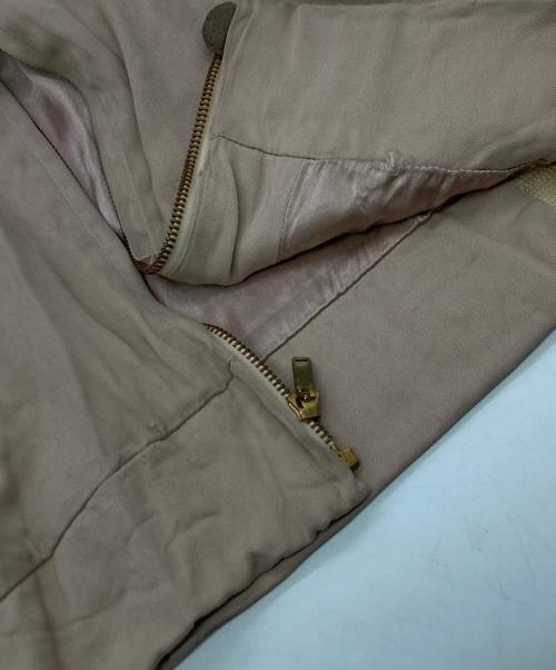 HERCULES（ヘラクレス）HERCULES (ヘラクレス) 50-60Sレーヨンギャバジャケット ベージュ サイズ:-の古着・服飾アイテム