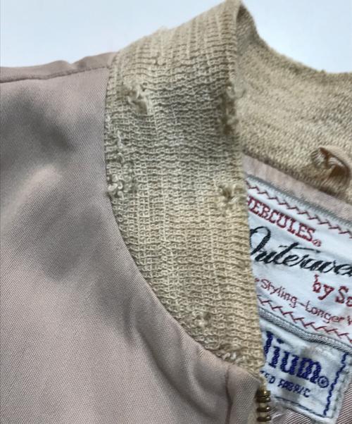 HERCULES（ヘラクレス）HERCULES (ヘラクレス) 50-60Sレーヨンギャバジャケット ベージュ サイズ:-の古着・服飾アイテム