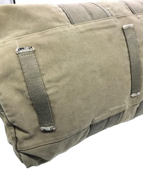 POLO RALPH LAUREN（ポロ・ラルフローレン）POLO RALPH LAUREN (ポロ・ラルフローレン) アビエイターキットキャンバスバッグ ブラウンの古着・服飾アイテム