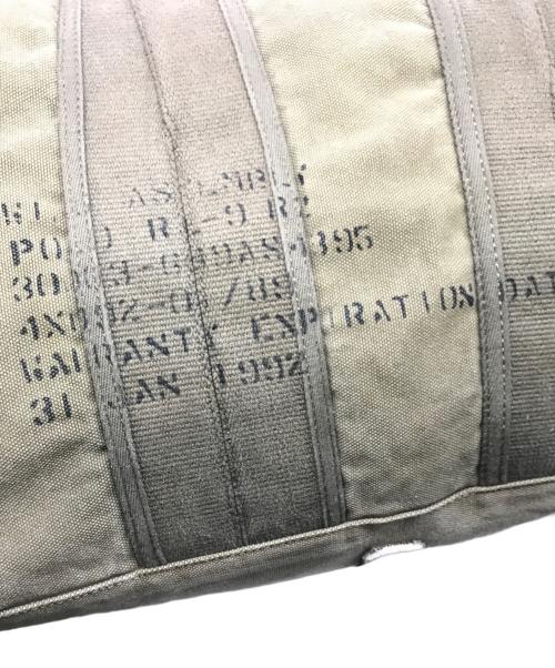 POLO RALPH LAUREN（ポロ・ラルフローレン）POLO RALPH LAUREN (ポロ・ラルフローレン) アビエイターキットキャンバスバッグ ブラウンの古着・服飾アイテム