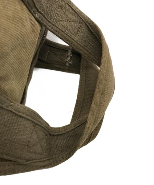 POLO RALPH LAUREN（ポロ・ラルフローレン）POLO RALPH LAUREN (ポロ・ラルフローレン) アビエイターキットキャンバスバッグ ブラウンの古着・服飾アイテム