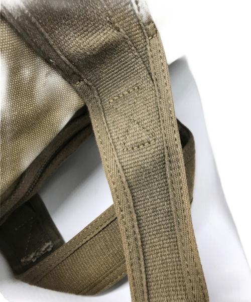 POLO RALPH LAUREN（ポロ・ラルフローレン）POLO RALPH LAUREN (ポロ・ラルフローレン) アビエイターキットキャンバスバッグ ブラウンの古着・服飾アイテム