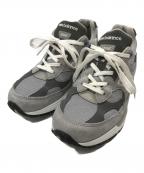 NEW BALANCEニューバランス）の古着「ローカットスニーカー」｜グレー