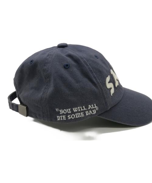 SAINT MICHAEL（セントマイケル）SAINT MICHAEL (セントマイケル) 6PANEL CAP ネイビーの古着・服飾アイテム