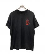 stussyステューシー）の古着「クラウンプリントTシャツ」｜ブラック