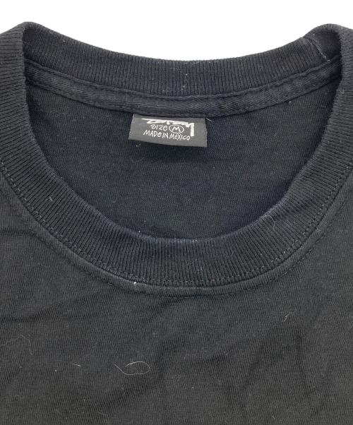 stussy（ステューシー）stussy (ステューシー) クラウンプリントTシャツ ブラック サイズ:	SIZE Mの古着・服飾アイテム