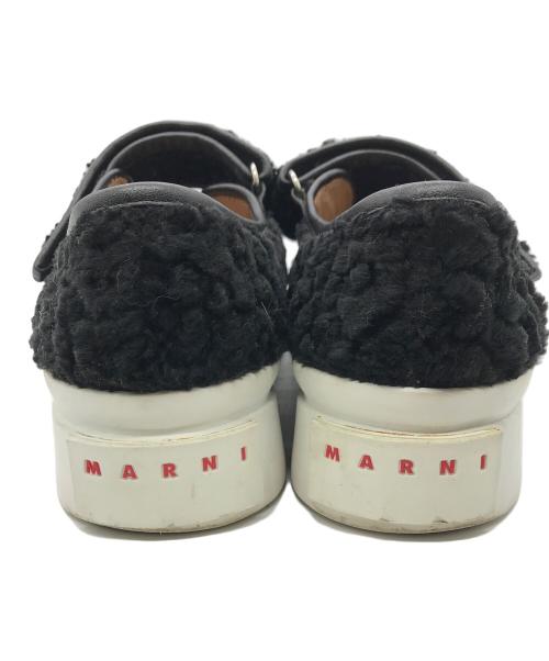 MARNI（マルニ）MARNI (マルニ) PABLOボアメリージェーンシューズ ブラック サイズ:38の古着・服飾アイテム