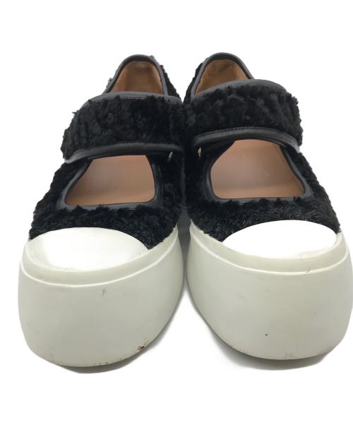 MARNI（マルニ）MARNI (マルニ) PABLOボアメリージェーンシューズ ブラック サイズ:38の古着・服飾アイテム