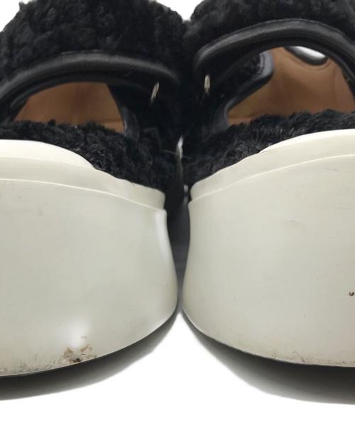 MARNI（マルニ）MARNI (マルニ) PABLOボアメリージェーンシューズ ブラック サイズ:38の古着・服飾アイテム