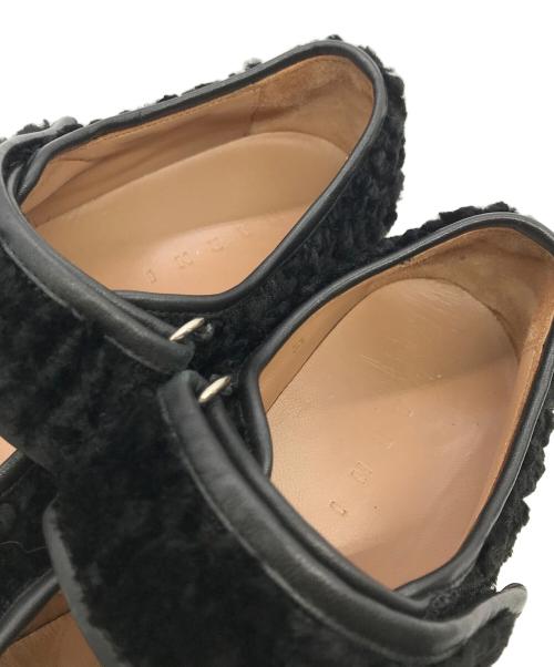 MARNI（マルニ）MARNI (マルニ) PABLOボアメリージェーンシューズ ブラック サイズ:38の古着・服飾アイテム
