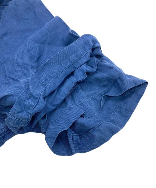 POLO RALPH LAUREN（ポロ・ラルフローレン）POLO RALPH LAUREN (ポロ・ラルフローレン) リネンシルクオープンカラーシャツ ブルー サイズ:	SIZE 2XLの古着・服飾アイテム