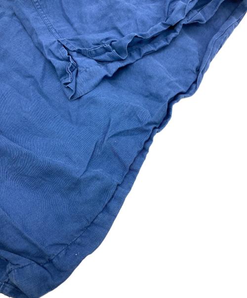 POLO RALPH LAUREN（ポロ・ラルフローレン）POLO RALPH LAUREN (ポロ・ラルフローレン) リネンシルクオープンカラーシャツ ブルー サイズ:	SIZE 2XLの古着・服飾アイテム