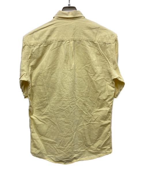 OLD GUCCI（グッチ）OLD GUCCI (グッチ) ポケットワンポイントロゴシャツ イエロー サイズ:38の古着・服飾アイテム