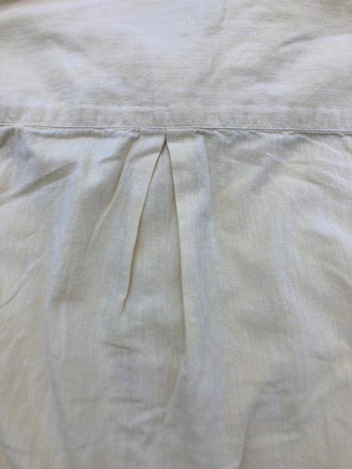 OLD GUCCI（グッチ）OLD GUCCI (グッチ) ポケットワンポイントロゴシャツ イエロー サイズ:38の古着・服飾アイテム