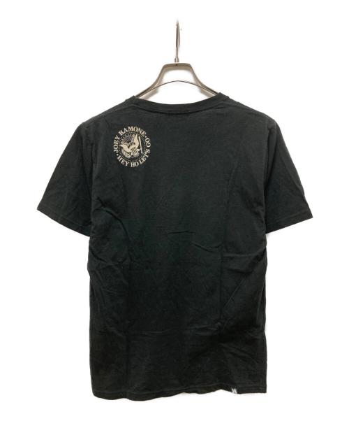 Hysteric Glamour（ヒステリックグラマー）Hysteric Glamour (ヒステリックグラマー) JOEY RAMONE プリントTシャツ ブラック サイズ:Mの古着・服飾アイテム