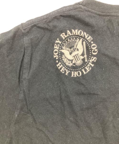 Hysteric Glamour（ヒステリックグラマー）Hysteric Glamour (ヒステリックグラマー) JOEY RAMONE プリントTシャツ ブラック サイズ:Mの古着・服飾アイテム