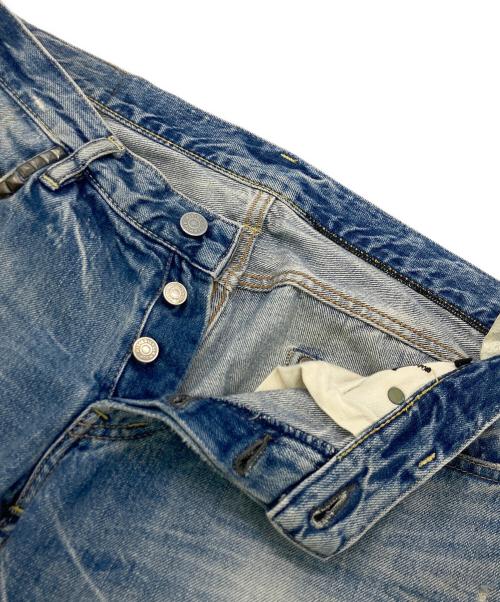 Hysteric Glamour（ヒステリックグラマー）Hysteric Glamour (ヒステリックグラマー) スタッズデニムショーツ インディゴ サイズ:34の古着・服飾アイテム