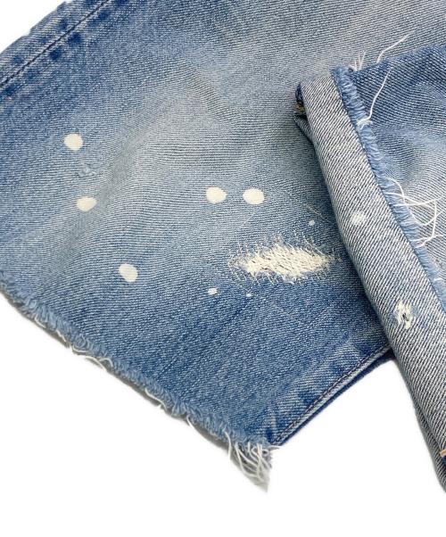 Hysteric Glamour（ヒステリックグラマー）Hysteric Glamour (ヒステリックグラマー) スタッズデニムショーツ インディゴ サイズ:34の古着・服飾アイテム