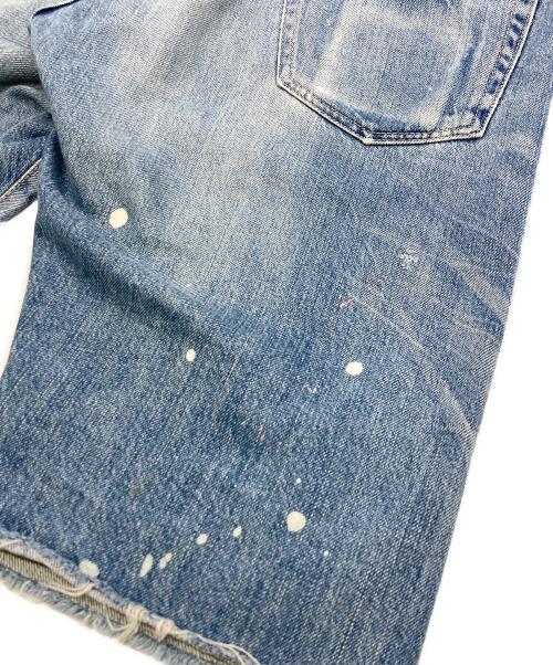 Hysteric Glamour（ヒステリックグラマー）Hysteric Glamour (ヒステリックグラマー) スタッズデニムショーツ インディゴ サイズ:34の古着・服飾アイテム