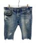 Hysteric Glamour（ヒステリックグラマー）の古着「スタッズデニムショーツ」｜インディゴ