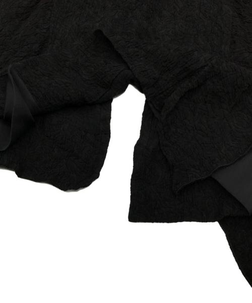 FETICO（フェティコ）FETICO (フェティコ) Botanical Jacquard Ruffle Skirt ブラック サイズ:1の古着・服飾アイテム