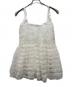 Honey mi Honey (ハニーミーハニー) tulle frill camisole ホワイト サイズ:Free：7000円